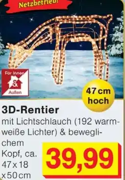 Wiglo Wunderland 3D-Rentier Angebot