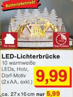 Wiglo Wunderland LED-Lichterbrücke Angebot