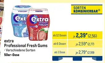 METRO extra Professional Fresh Gums Angebot