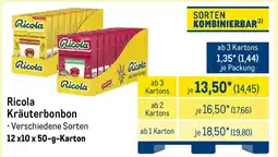 METRO Ricola Kräuterbonbon Angebot