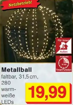Wiglo Wunderland Metallball Angebot