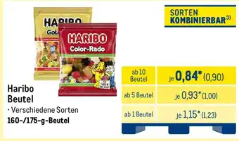 METRO Haribo Beutel Angebot