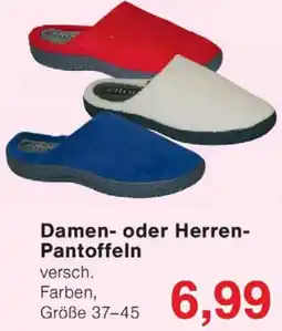 Wiglo Wunderland Damen- oder Herren- Pantoffeln Angebot