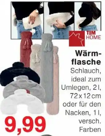 Wiglo Wunderland TIM HOME Wärmflasche Angebot