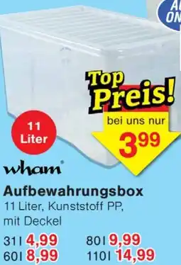 Wiglo Wunderland wham Aufbewahrungsbox Angebot
