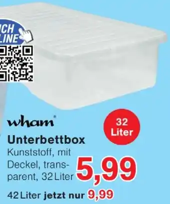 Wiglo Wunderland wham Unterbettbox Angebot