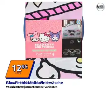 Action Hello kitty and friends glow in the dark bettwäsche Angebot
