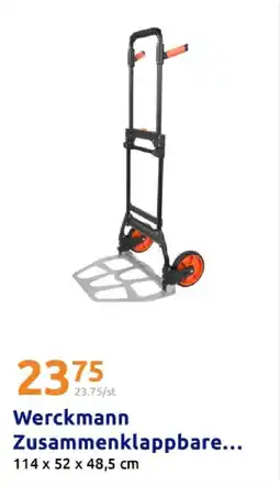 Action Werckmann zusammenklappbare sackkarre Angebot