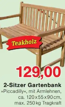 Wiglo Wunderland 2-Sitzer Gartenbank Angebot