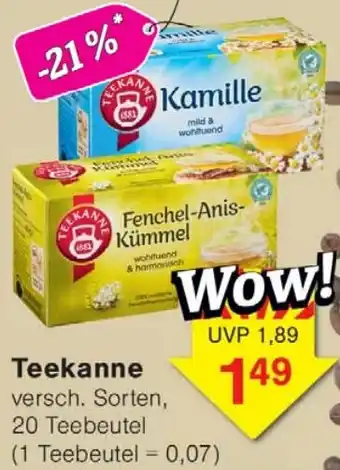 Wiglo Wunderland Teekanne Angebot
