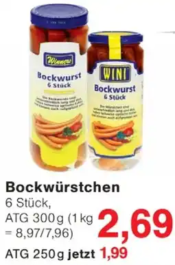 Wiglo Wunderland Bockwürstchen Angebot