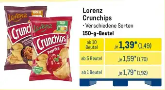 METRO Lorenz Crunchips Angebot