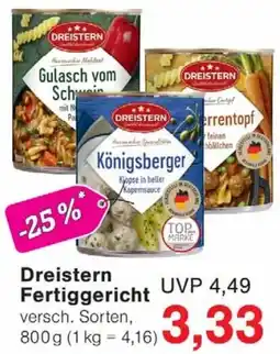 Wiglo Wunderland Dreistern Fertiggericht Angebot