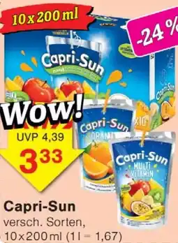 Wiglo Wunderland Capri-Sun Angebot