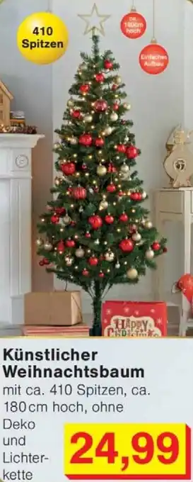 Wiglo Wunderland Künstlicher Weihnachtsbaum Angebot