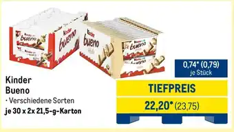 METRO Kinder Bueno Angebot
