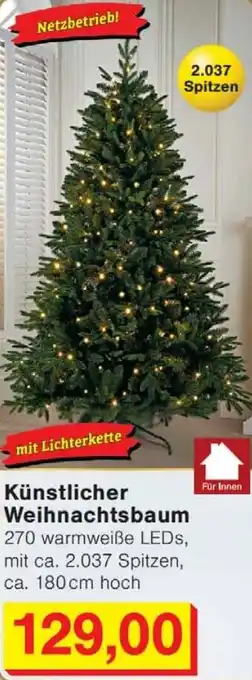 Wiglo Wunderland Künstlicher Weihnachtsbaum Angebot