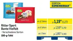 METRO Ritter Sport Bunte Vielfalt Angebot