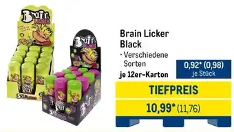 METRO Brain Licker Black Angebot