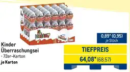 METRO Kinder Überraschungsei Angebot