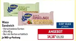 METRO Wasa Sandwich Angebot