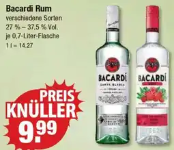 V Markt Bacardi Rum Angebot