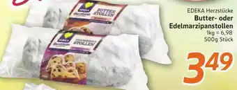 inkoop EDEKA Herzstücke Butter- oder Edelmarzipanstollen Angebot