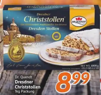 inkoop Dr. Quendt Dresdner Christstollen Angebot