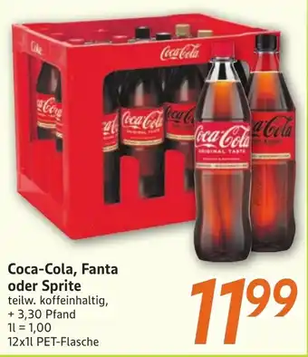 inkoop Coca-Cola, Fanta oder Sprite Angebot