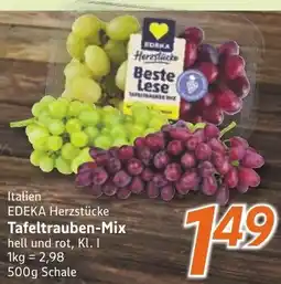 inkoop EDEKA Herzstücke Tafeltrauben-Mix Angebot
