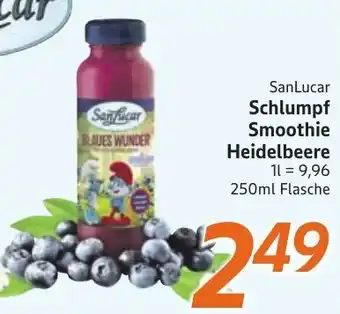 inkoop SanLucar Schlumpf Smoothie Heidelbeere Angebot