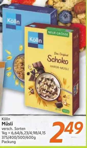 inkoop Kölln Müsli Angebot
