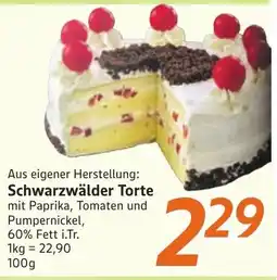 inkoop Schwarzwälder Torte Angebot