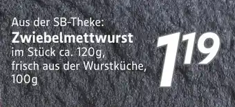 inkoop Zwiebelmettwurst Angebot