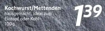 inkoop Kochwurst/Mettenden Angebot