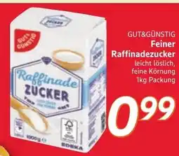 inkoop GUT&GÜNSTIG Feiner Raffinadezucker Angebot