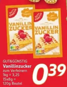 inkoop GUT&GÜNSTIG Vanillinzucker Angebot