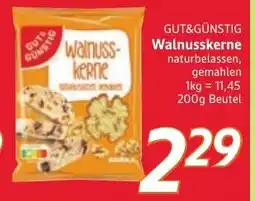 inkoop GUT&GÜNSTIG Walnusskerne Angebot