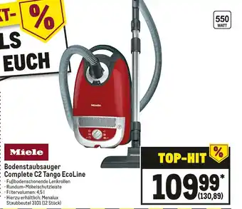 METRO Miele Bodenstaubsauger Complete C2 Tango EcoLine Angebot