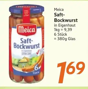 inkoop Meica Saft- Bockwurst Angebot