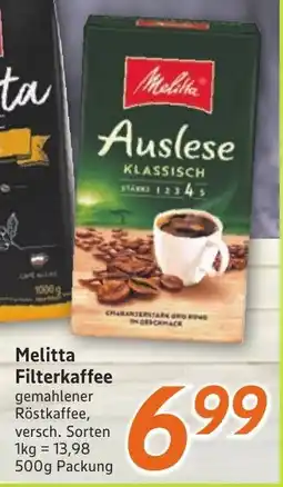 inkoop Melitta Filterkaffee Angebot