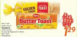 inkoop Harry oder Golden Toast Toastbrot Angebot