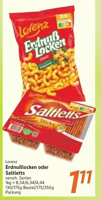 inkoop Lorenz Erdnuẞlocken oder Saltletts Angebot