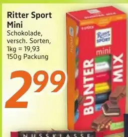 inkoop Ritter Sport Mini Schokolade Angebot