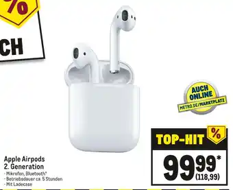 METRO Apple Airpods 2.Gen Angebot