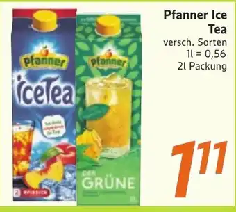 inkoop Pfanner Ice Tea Angebot