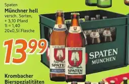 inkoop Spaten Münchner hell Angebot