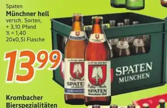 inkoop Spaten Münchner hell Angebot