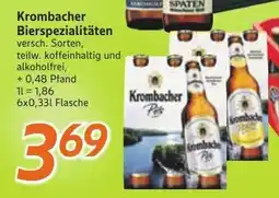 inkoop Krombacher Bierspezialitäten Angebot