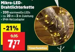 Thomas Philipps Mikro-LED Drahtlichterkette Angebot